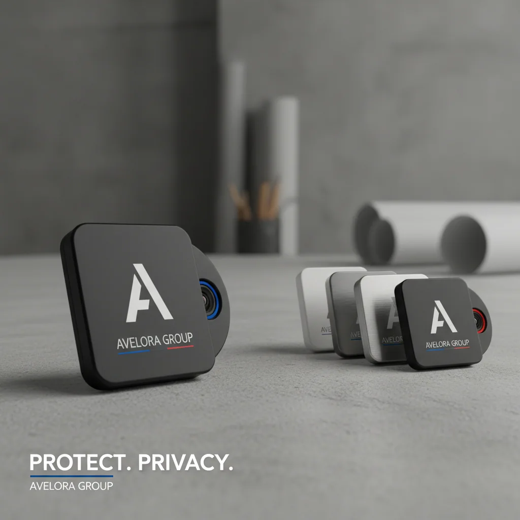 Sliding webcam covers — fictional-brand sample