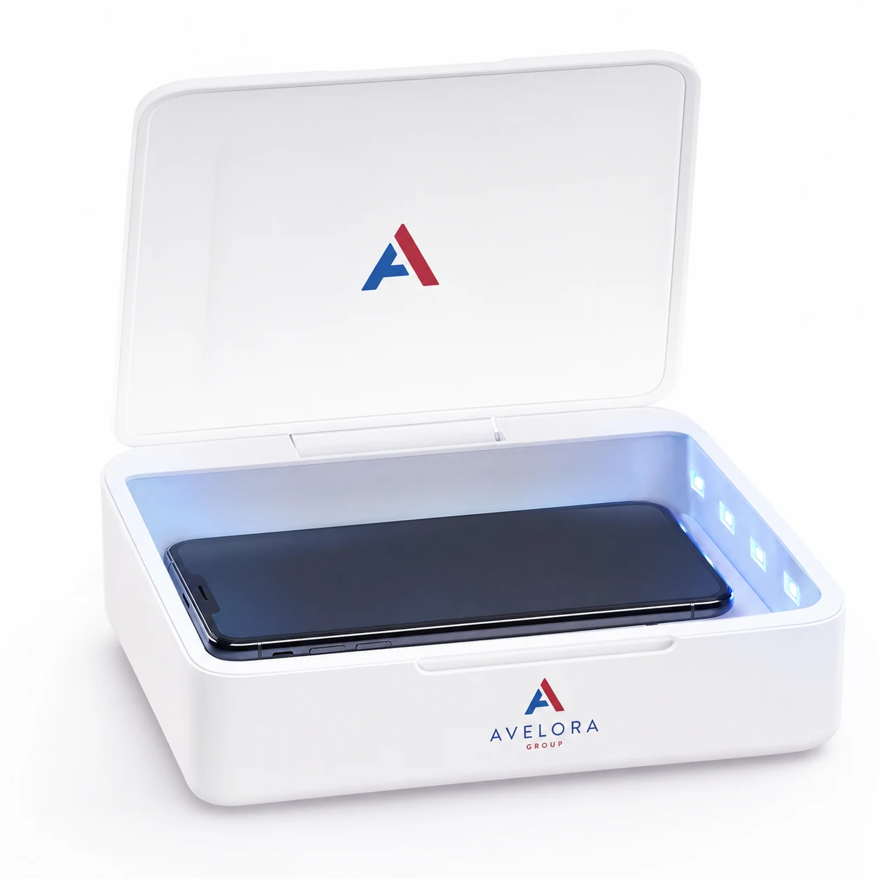 UV phone sanitizers — fictional-brand sample