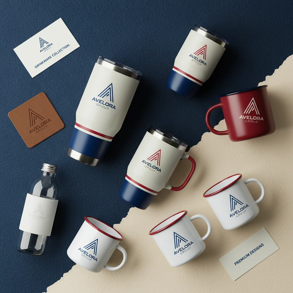 Drinkware — fictional-brand sample