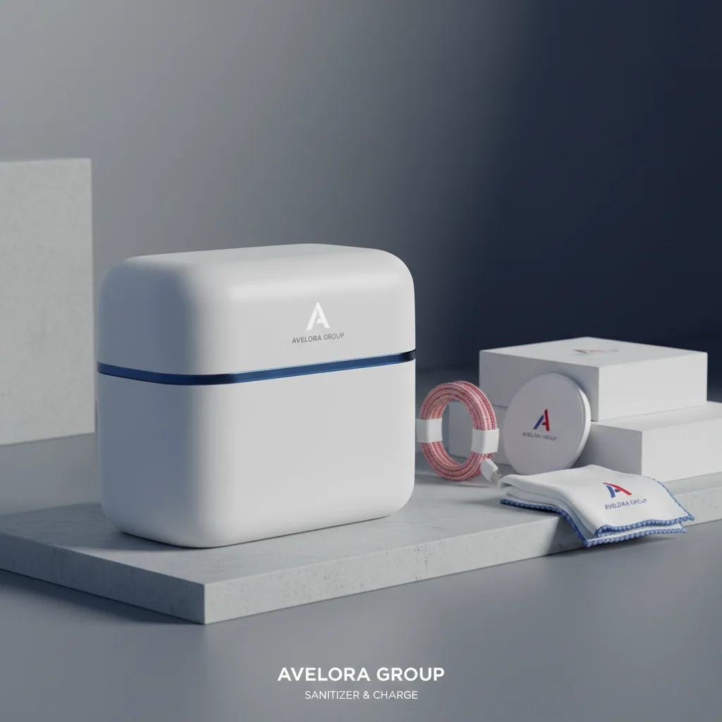 UV phone sanitizers — fictional-brand sample